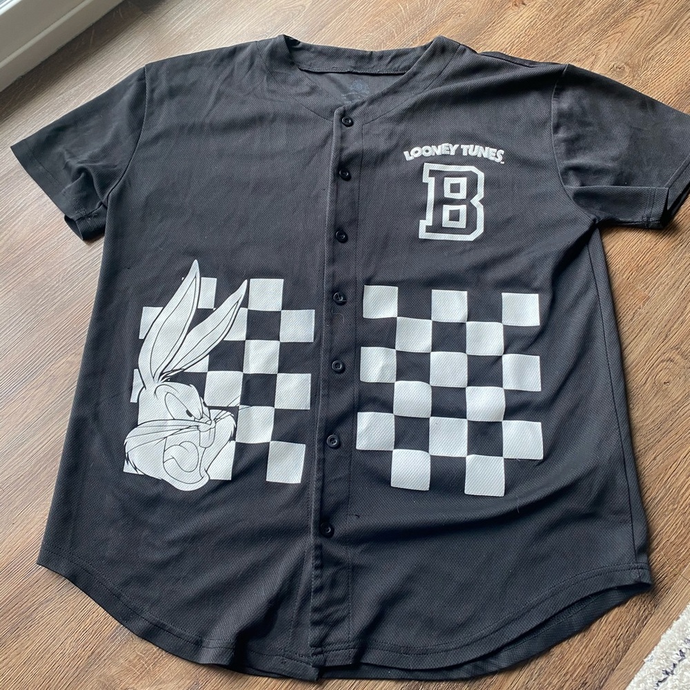 Vintage Looney Tunes Black Jersey